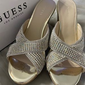 Guess Eleonorae wedges. Size 8 M. Brand new in box. Gorgeous and Classy